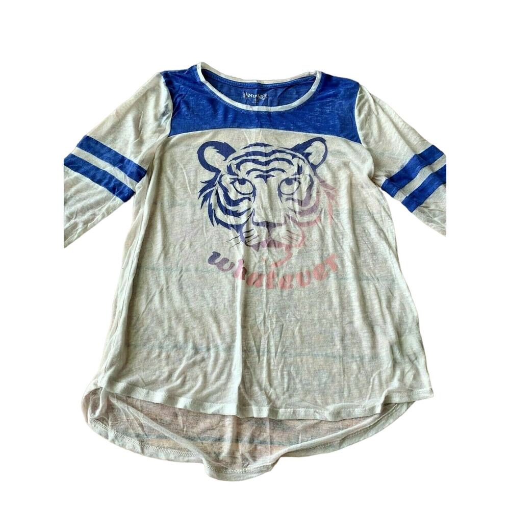Girl’s Mudd Tiger Graphic Shirt 16.5